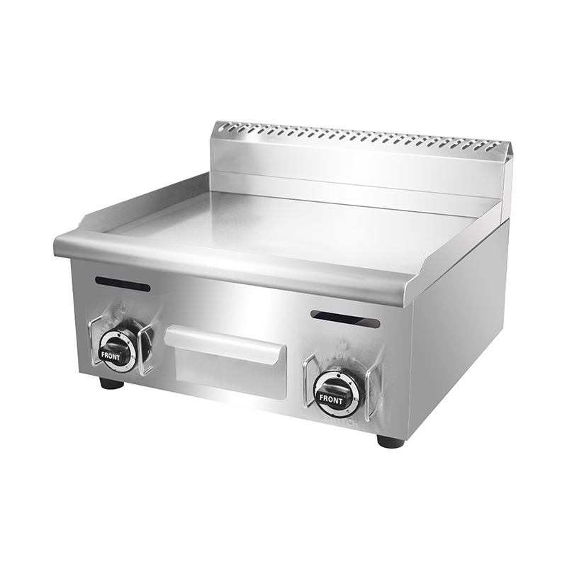 صاج تجاري من الفولاذ المقاوم للصدأ بنمط اللوحة المسطحة للغاز الطبيعي/غاز البترول المسال