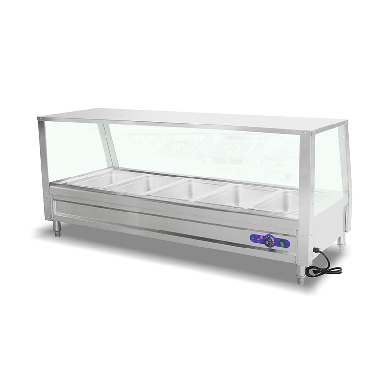 ماكينة مطبخ كهربائية تجارية من الفولاذ المقاوم للصدأ من باين ماري