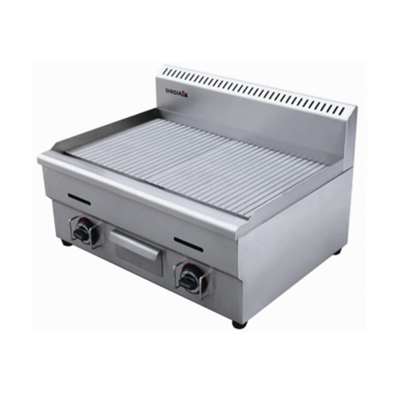 صاج تجاري من الفولاذ المقاوم للصدأ بنمط لوحة الأخدود للغاز الطبيعي/غاز البترول المسال