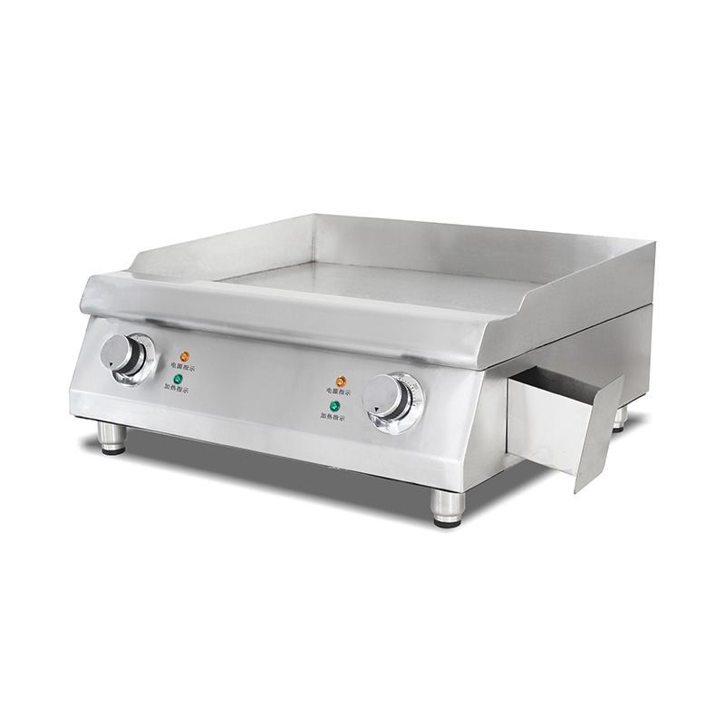 شواية كهربائية من الفولاذ المقاوم للصدأ بقدرة 4.4 كيلووات لطاولة المطبخ التجاري