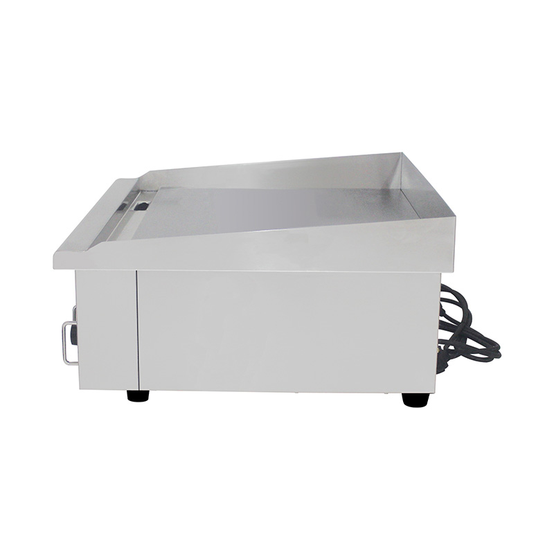 مقلاة كهربائية للمطبخ التجاري من الفولاذ المقاوم للصدأ بنمط اللوحة المسطحة