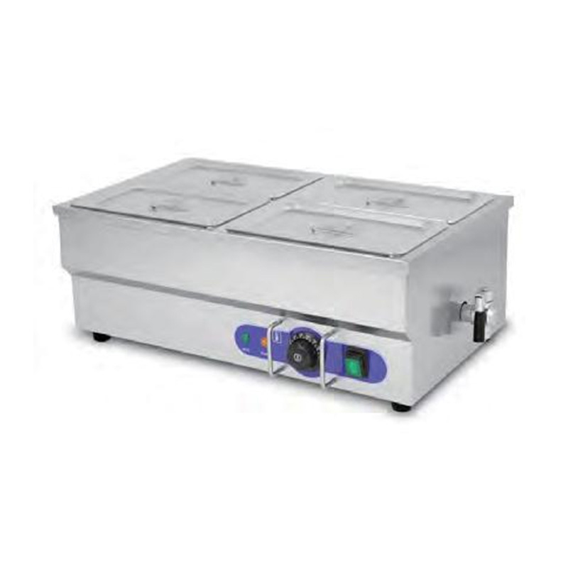 ماكينة باين ماري الكهربائية التجارية المصنوعة من الفولاذ المقاوم للصدأ مع سخان غاطس