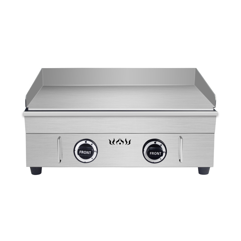 مقلاة تجارية من الفولاذ المقاوم للصدأ من الفولاذ المقاوم للصدأ 430 تعمل بالغاز الطبيعي/غاز البترول المسال