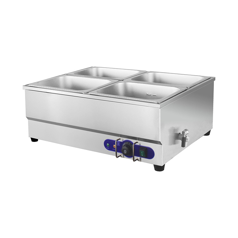 ماكينة باين ماري الكهربائية التجارية المصنوعة من الفولاذ المقاوم للصدأ مع سخان غاطس