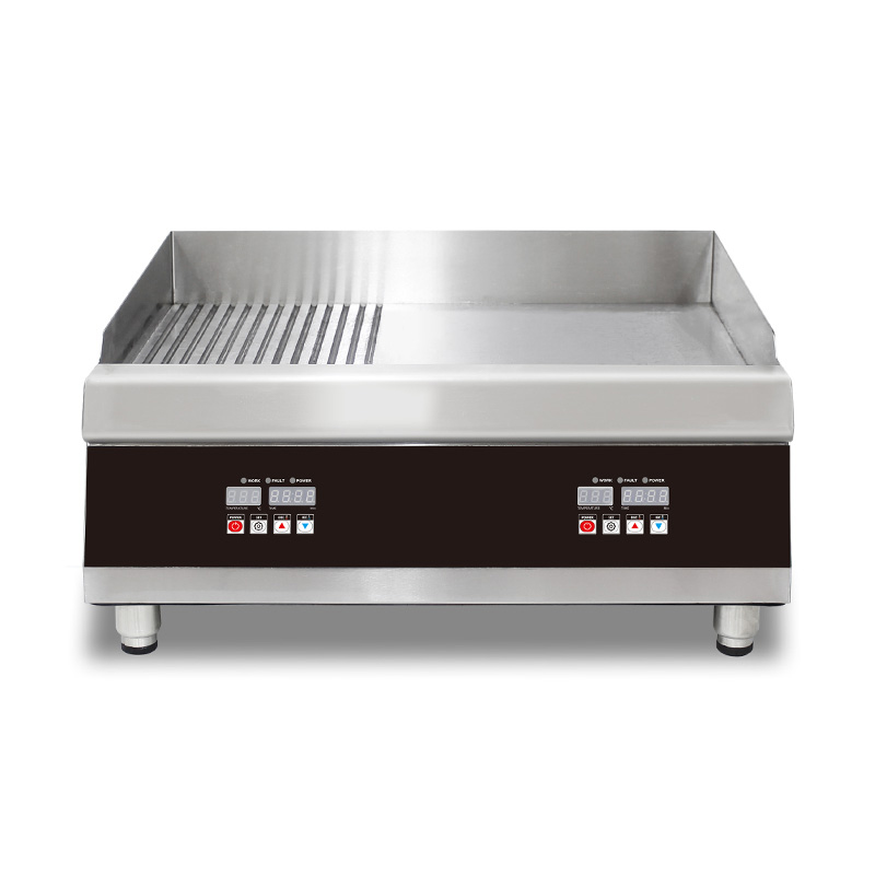 لوحة تحكم الكمبيوتر، طاولة المطبخ التجارية المصنوعة من الفولاذ المقاوم للصدأ، الشواية الكهربائية