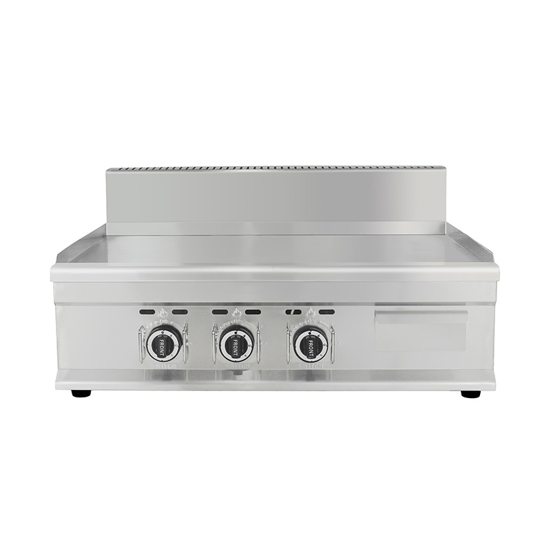 صاج تجاري من الفولاذ المقاوم للصدأ بنمط اللوحة المسطحة للغاز الطبيعي/غاز البترول المسال