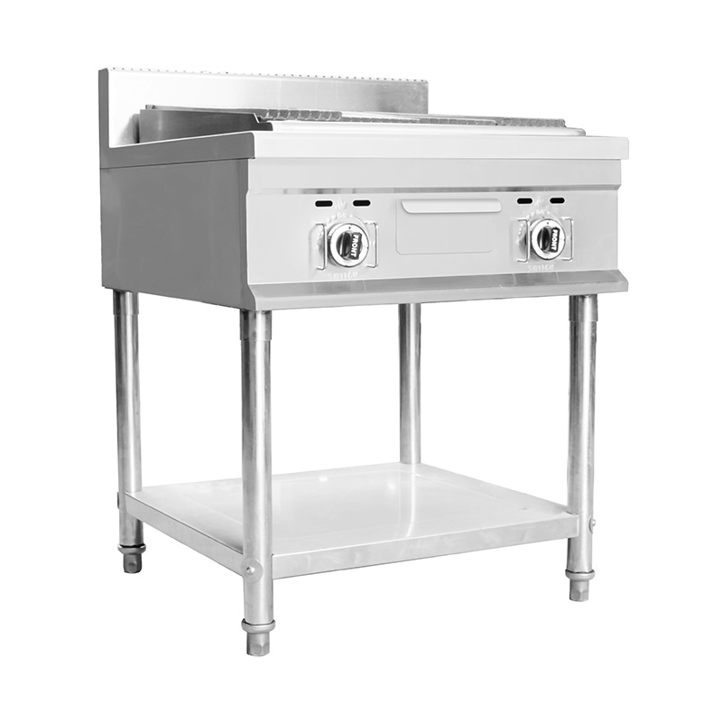 ماكينة شواء الصخور البركانية بالغاز الطبيعي/غاز البترول المسال للمطبخ الداخلي الخارجي