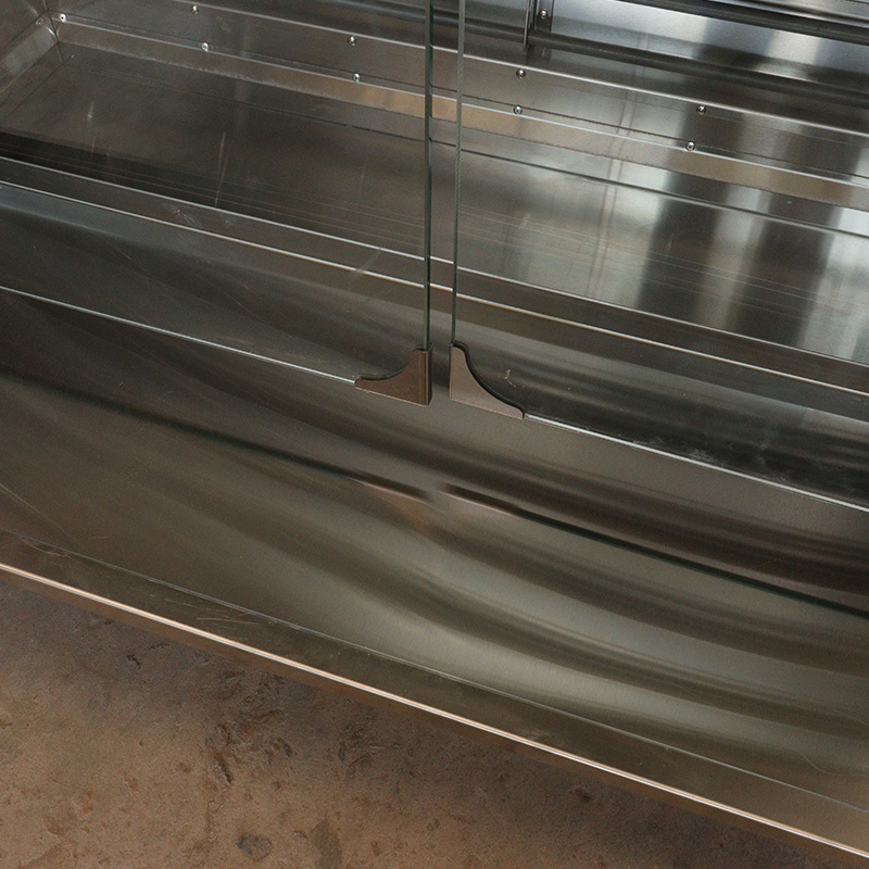 ماكينة شواء الدجاج الكهربائية للمطبخ التجاري المصنوعة من الفولاذ المقاوم للصدأ