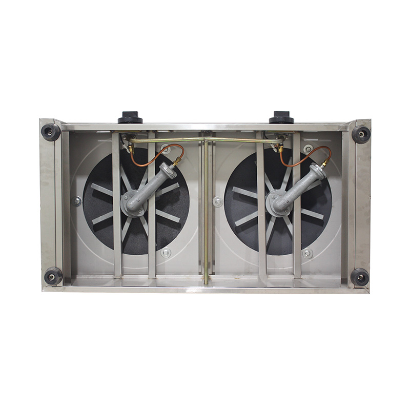 آلة صنع الكريب بالغاز الطبيعي/غاز البترول المسال المطلية بالتفلون من الفولاذ المقاوم للصدأ