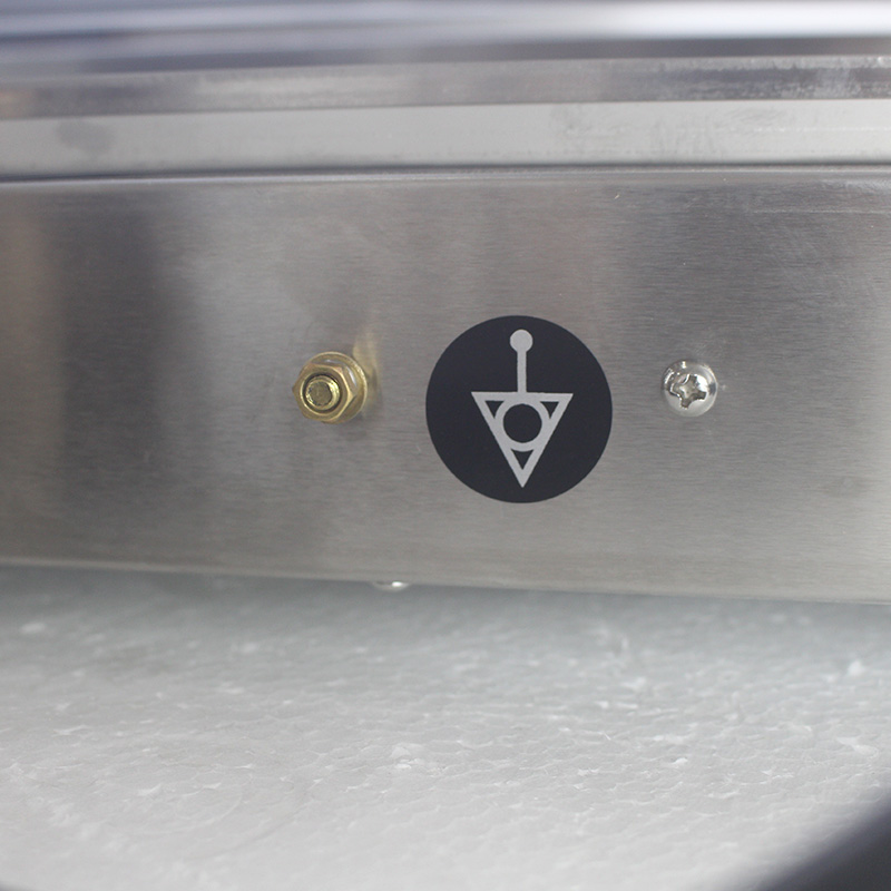 ماكينة شواء هوت دوج كهربائية من الفولاذ المقاوم للصدأ