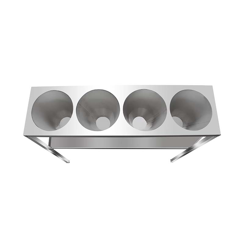 مخاريط قتل الدجاج المصنوعة من الفولاذ المقاوم للصدأ لتجهيز الدواجن