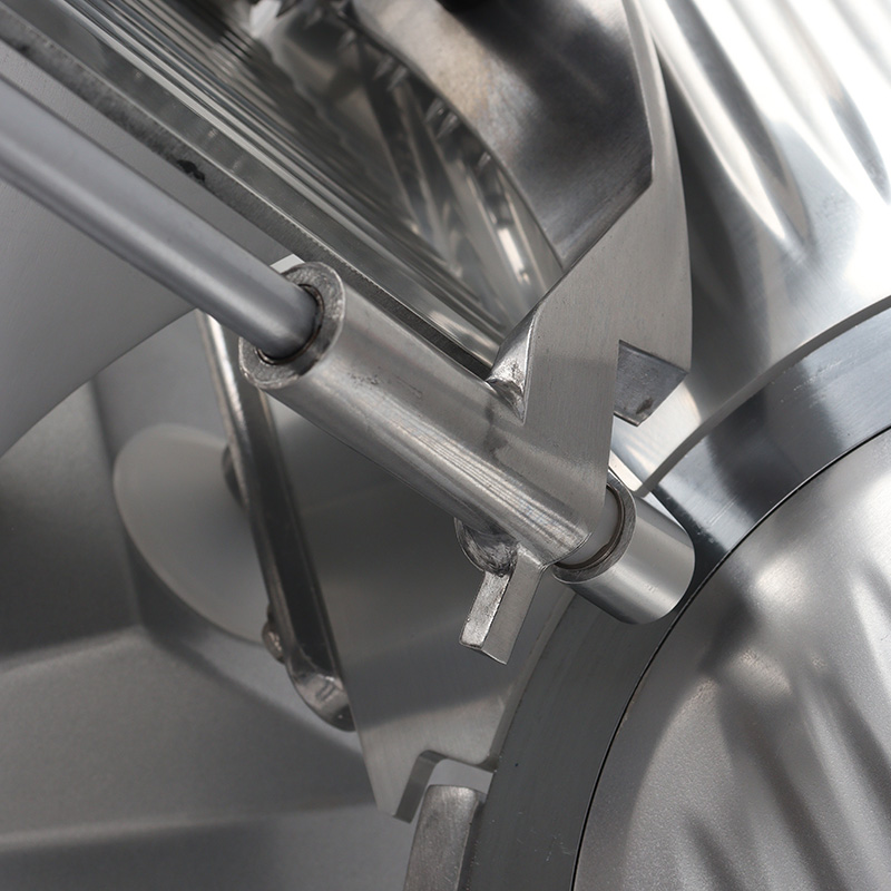 آلة تقطيع اللحوم للمطاعم التجارية المصنوعة من سبائك الألومنيوم المصبوبة والفولاذ المقاوم للصدأ المطلي بالجسم