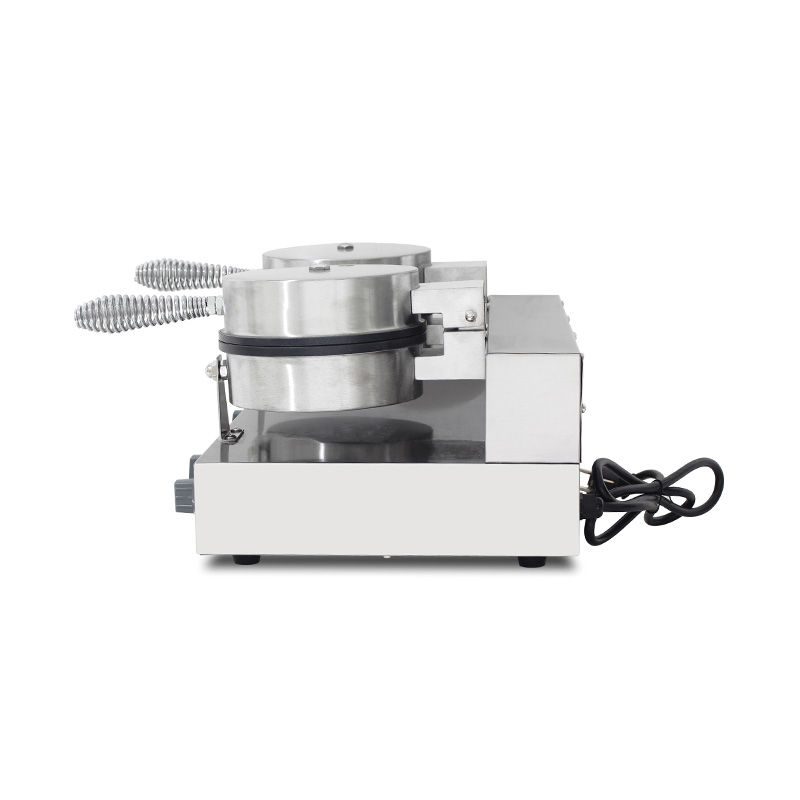 ماكينة صنع الوافل الكهربائية للمطاعم التجارية المصنوعة من الفولاذ المقاوم للصدأ