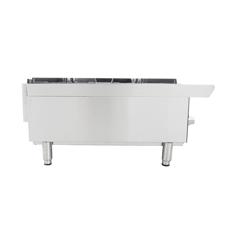 آلة موقد سطح المكتب للغاز الطبيعي/غاز البترول المسال للمطبخ التجاري المصنوع من الفولاذ المقاوم للصدأ