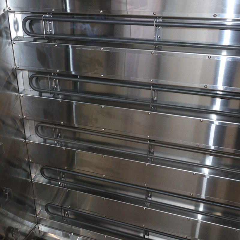 ماكينة شواء الدجاج الكهربائية للمطبخ التجاري المصنوعة من الفولاذ المقاوم للصدأ