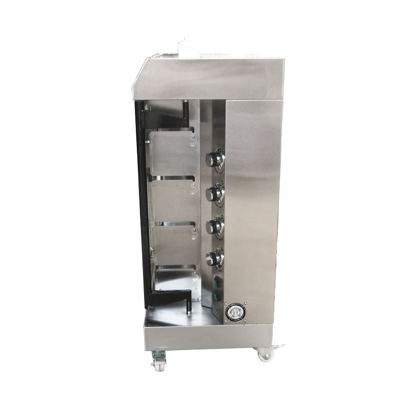 ماكينة شواء الدجاج الكهربائية للمطبخ التجاري المصنوعة من الفولاذ المقاوم للصدأ