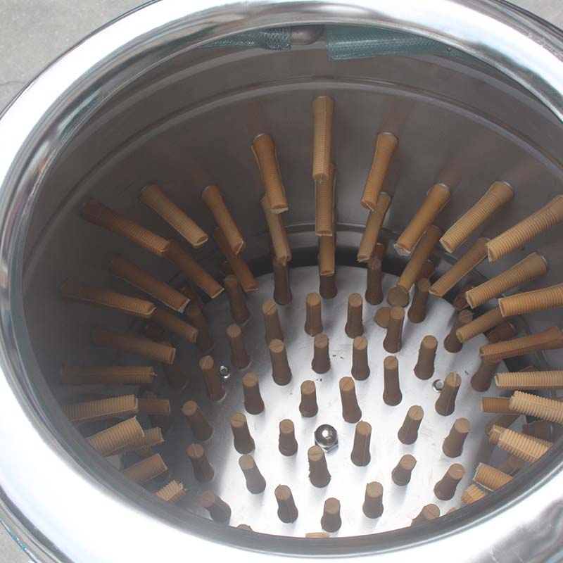 آلة قطف الدجاج الكهربائية المصنوعة من الفولاذ المقاوم للصدأ لتجهيز الدواجن