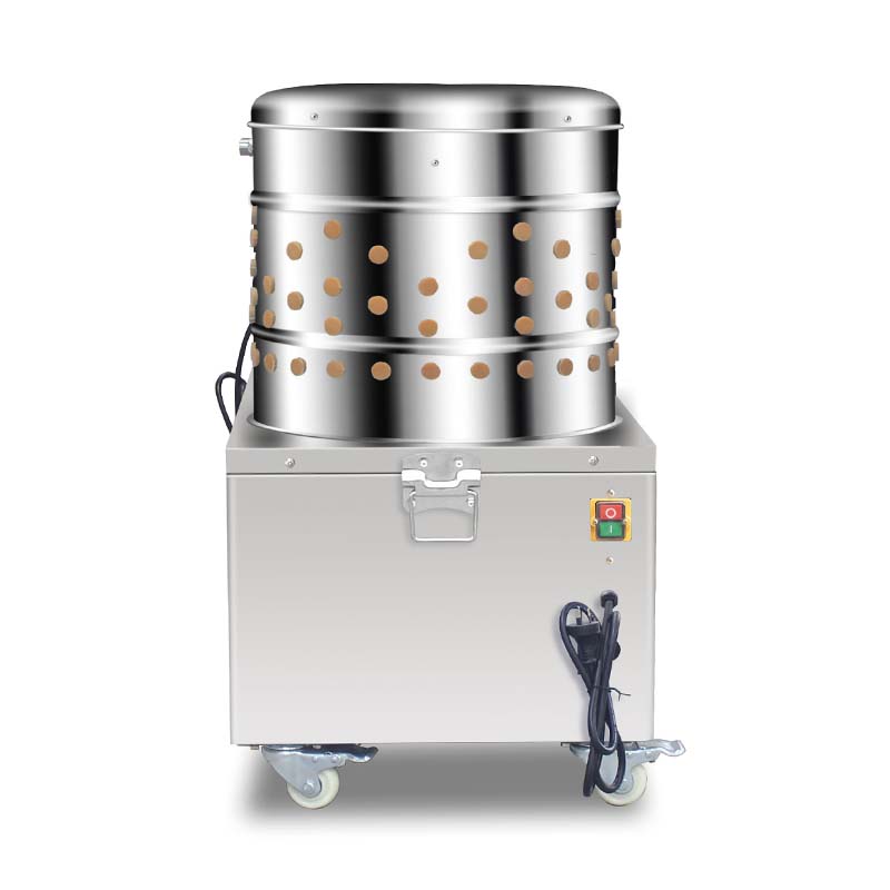 آلة تقشير الدجاج الكهربائية المصنوعة من الفولاذ المقاوم للصدأ وتقشيره لتجهيز الدواجن