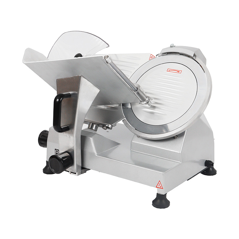 آلة تقطيع اللحوم للمطاعم التجارية المصنوعة من سبائك الألومنيوم المصبوبة والفولاذ المقاوم للصدأ المطلي بالجسم