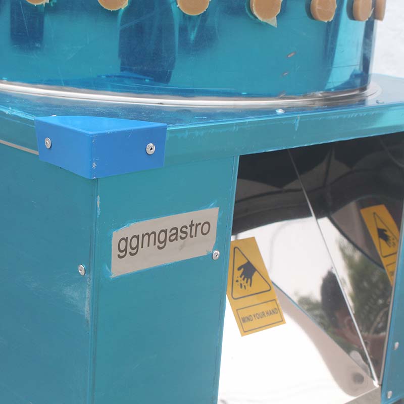 آلة قطف الدجاج الكهربائية المصنوعة من الفولاذ المقاوم للصدأ لتجهيز الدواجن