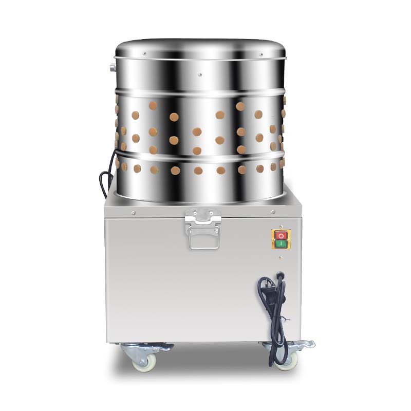 آلة تقشير الدجاج الكهربائية المصنوعة من الفولاذ المقاوم للصدأ وتقشيره لتجهيز الدواجن