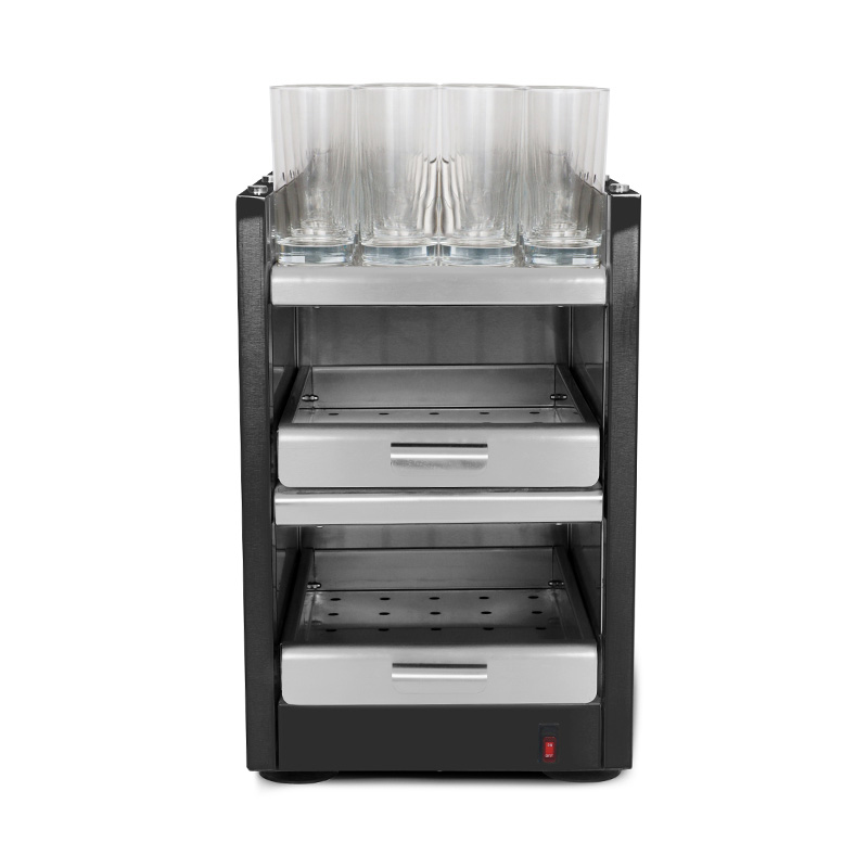 آلة تدفئة أكواب المطبخ التجارية المصنوعة من الفولاذ المقاوم للصدأ