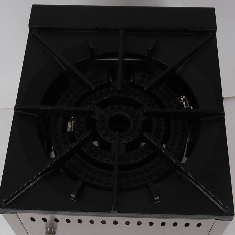 آلة موقد سطح المكتب للغاز الطبيعي/غاز البترول المسال للمطبخ التجاري المصنوع من الفولاذ المقاوم للصدأ