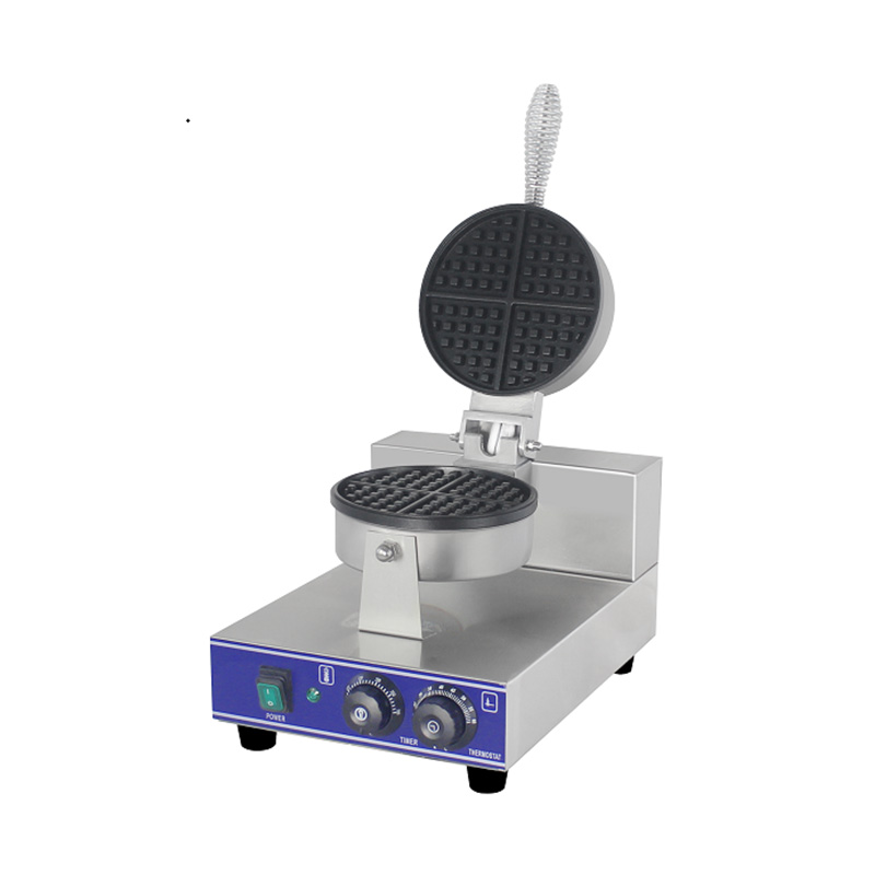 ماكينة صنع الوافل الكهربائية للمطاعم التجارية المصنوعة من الفولاذ المقاوم للصدأ