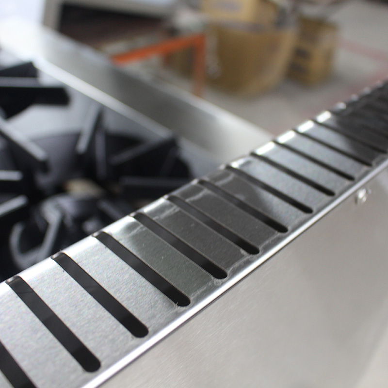 آلة موقد الغاز الطبيعي/غاز البترول المسال للمطبخ التجاري المصنوع من الفولاذ المقاوم للصدأ