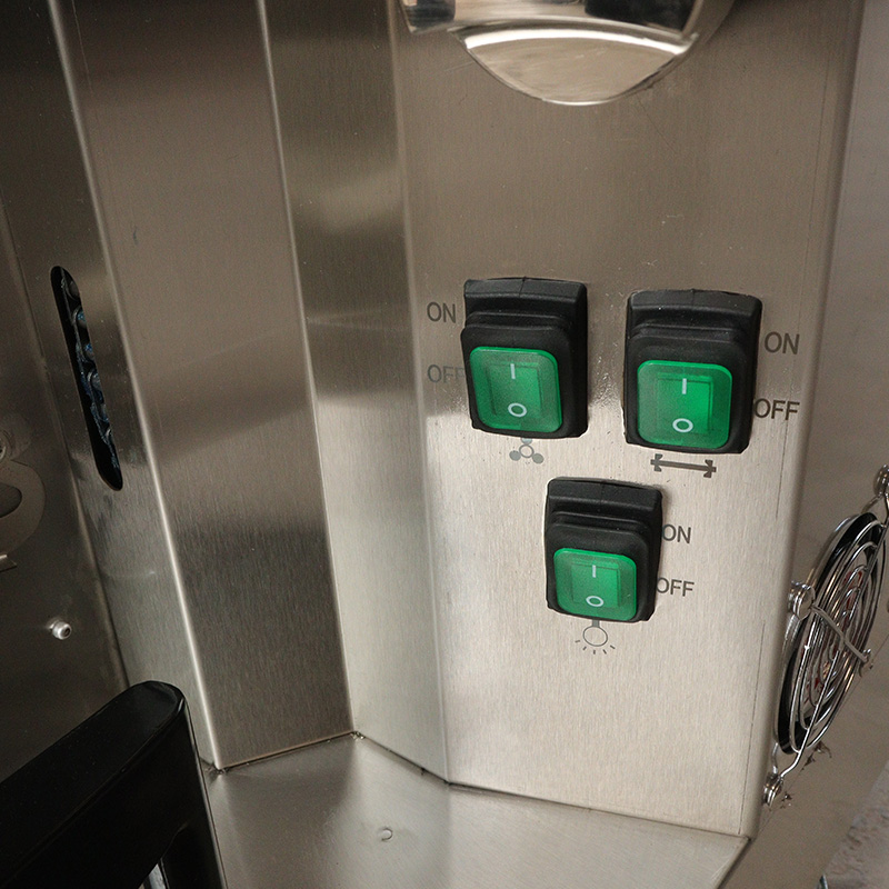 مطبخ تجاري من الفولاذ المقاوم للصدأ، آلة شواء الدجاج بالغاز الطبيعي/غاز البترول المسال