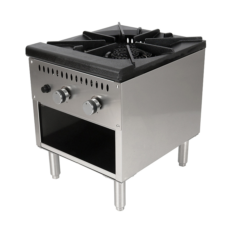 آلة موقد سطح المكتب للغاز الطبيعي/غاز البترول المسال للمطبخ التجاري المصنوع من الفولاذ المقاوم للصدأ