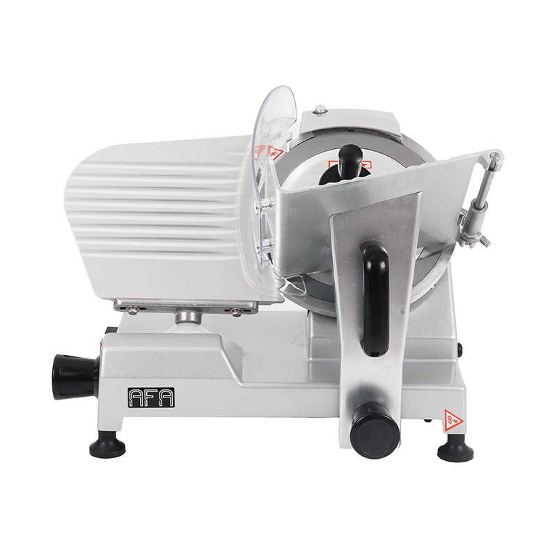 آلة تقطيع اللحوم للمطاعم التجارية المصنوعة من سبائك الألومنيوم المصبوبة والفولاذ المقاوم للصدأ المطلي بالجسم