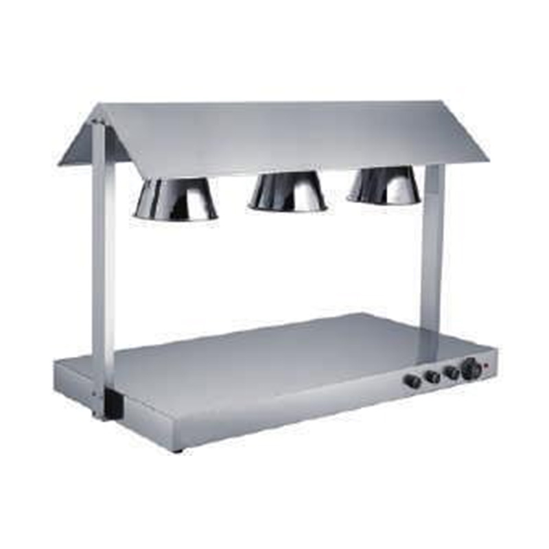 مصباح تدفئة الطعام المصنوع من الفولاذ المقاوم للصدأ للمطاعم التجارية