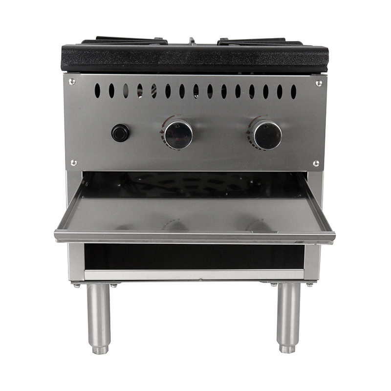 آلة موقد سطح المكتب للغاز الطبيعي/غاز البترول المسال للمطبخ التجاري المصنوع من الفولاذ المقاوم للصدأ