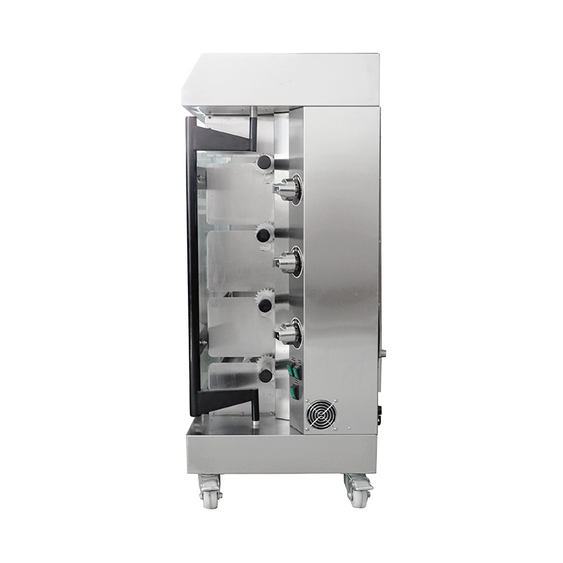 مطبخ تجاري من الفولاذ المقاوم للصدأ، آلة شواء الدجاج بالغاز الطبيعي/غاز البترول المسال