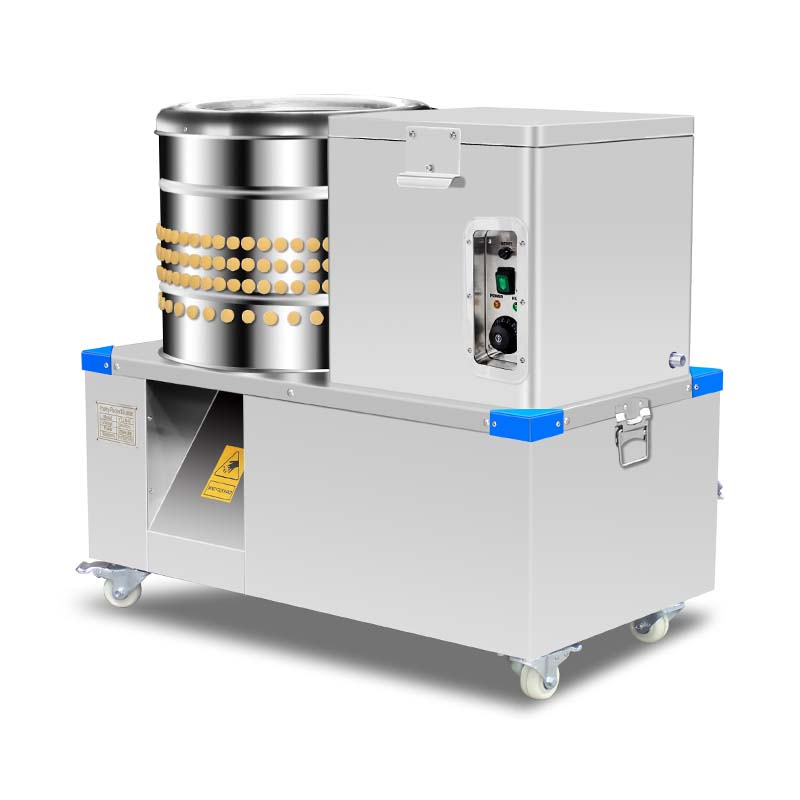 آلة تقشير الدجاج الكهربائية المصنوعة من الفولاذ المقاوم للصدأ وتقشيره لتجهيز الدواجن