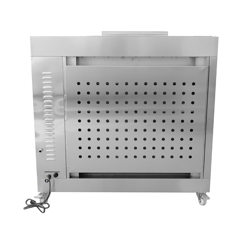 مطبخ تجاري من الفولاذ المقاوم للصدأ، آلة شواء الدجاج بالغاز الطبيعي/غاز البترول المسال