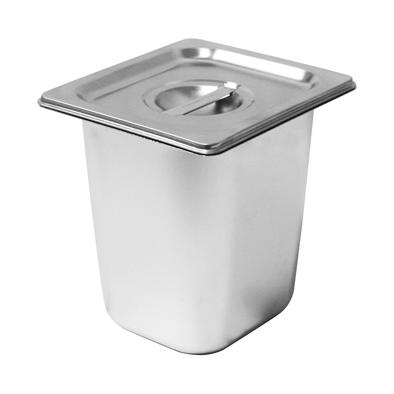 حاوية/مقلاة GN للمطبخ التجاري من الفولاذ المقاوم للصدأ