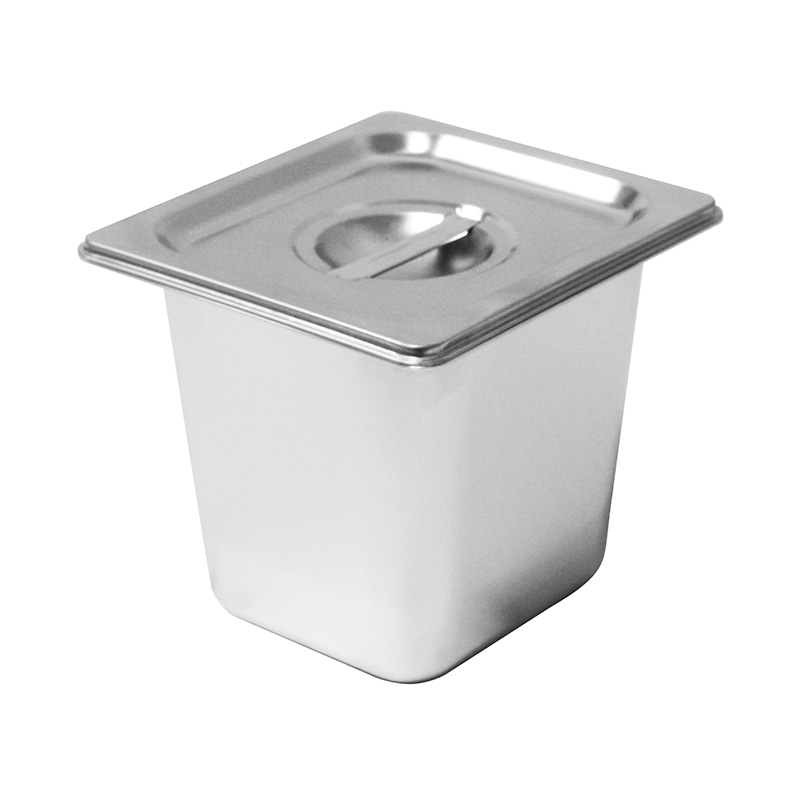 حاوية/مقلاة GN للمطبخ التجاري من الفولاذ المقاوم للصدأ