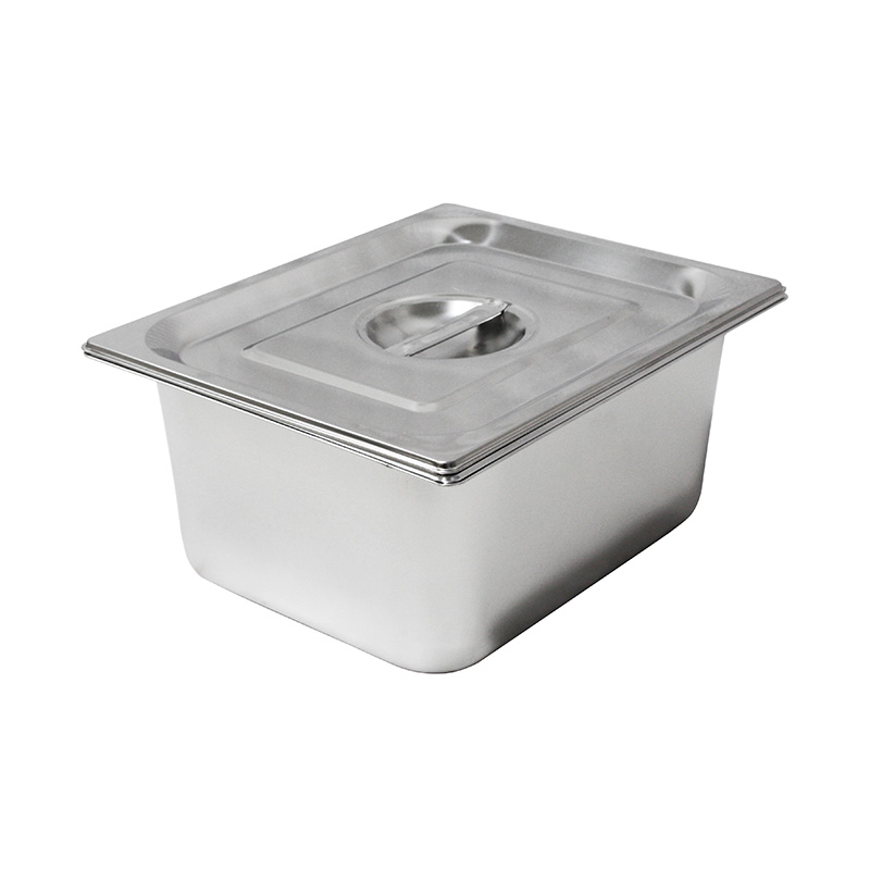 حاوية/مقلاة GN للمطبخ التجاري من الفولاذ المقاوم للصدأ