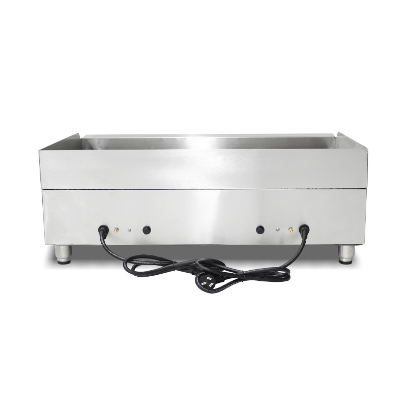 لوحة تحكم بالكمبيوتر من الفولاذ المقاوم للصدأ، شواية كهربائية للمطبخ التجاري