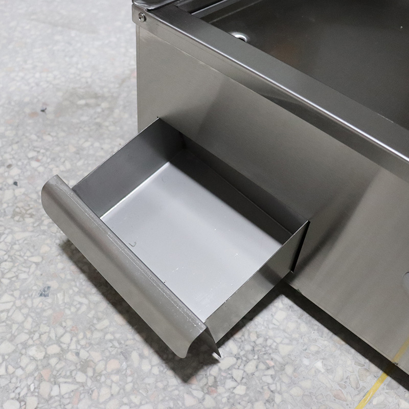 ماكينة مطبخ شواية شاورما كهربائية تجارية من الفولاذ المقاوم للصدأ