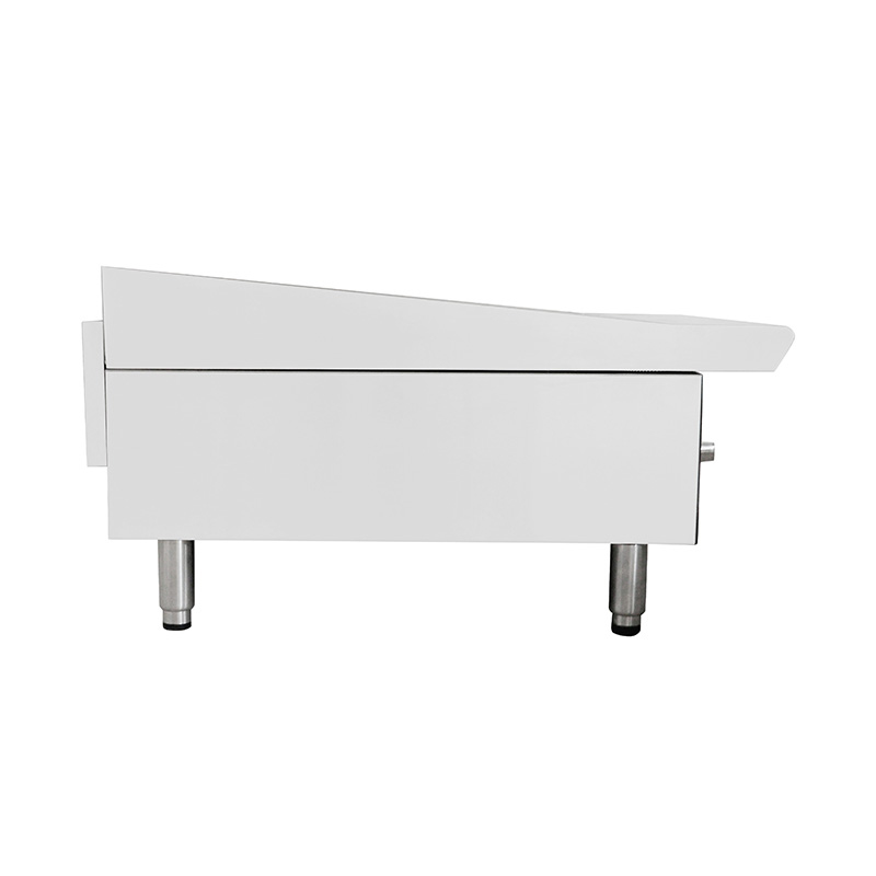 شواية تجارية من الفولاذ المقاوم للصدأ تعمل بالغاز الطبيعي/غاز البترول المسال مع واقي من اللهب