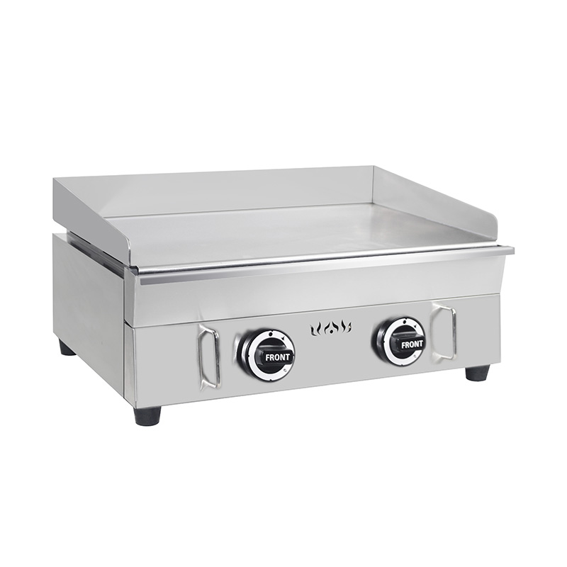 430 SS لوحة الفولاذ المقاوم للصدأ الغاز الطبيعي / غاز البترول المسال الشواية التجارية