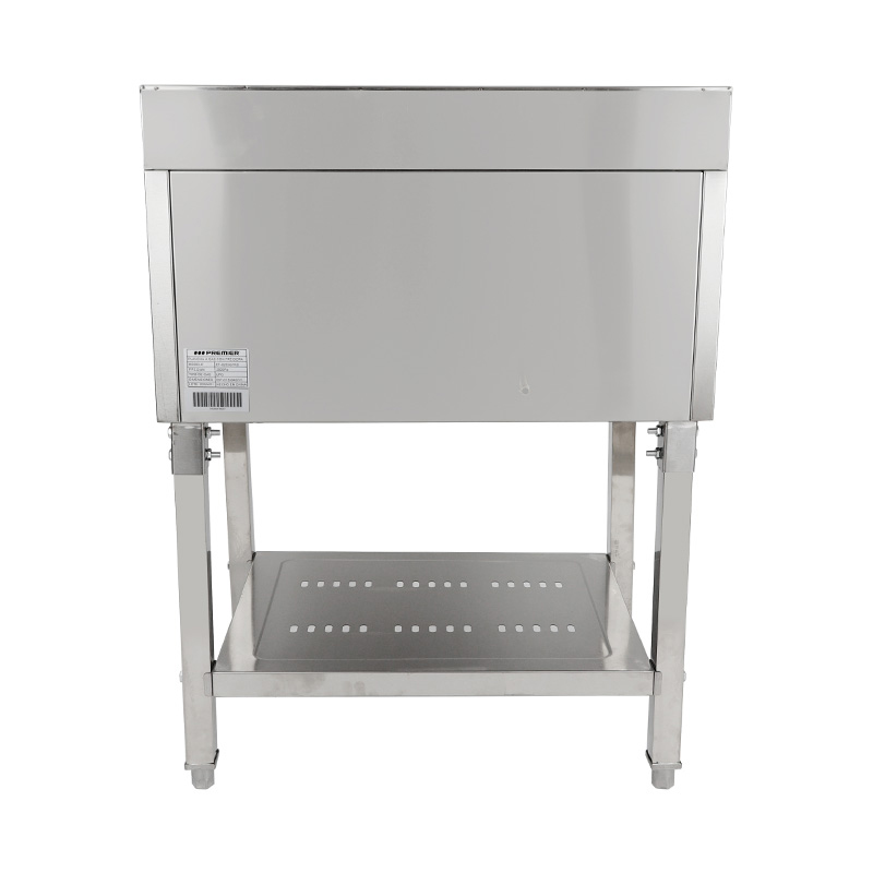 لوحة مسطحة من الفولاذ المقاوم للصدأ، تعمل بالغاز الطبيعي/غاز البترول المسال، وشواية ومقلاة