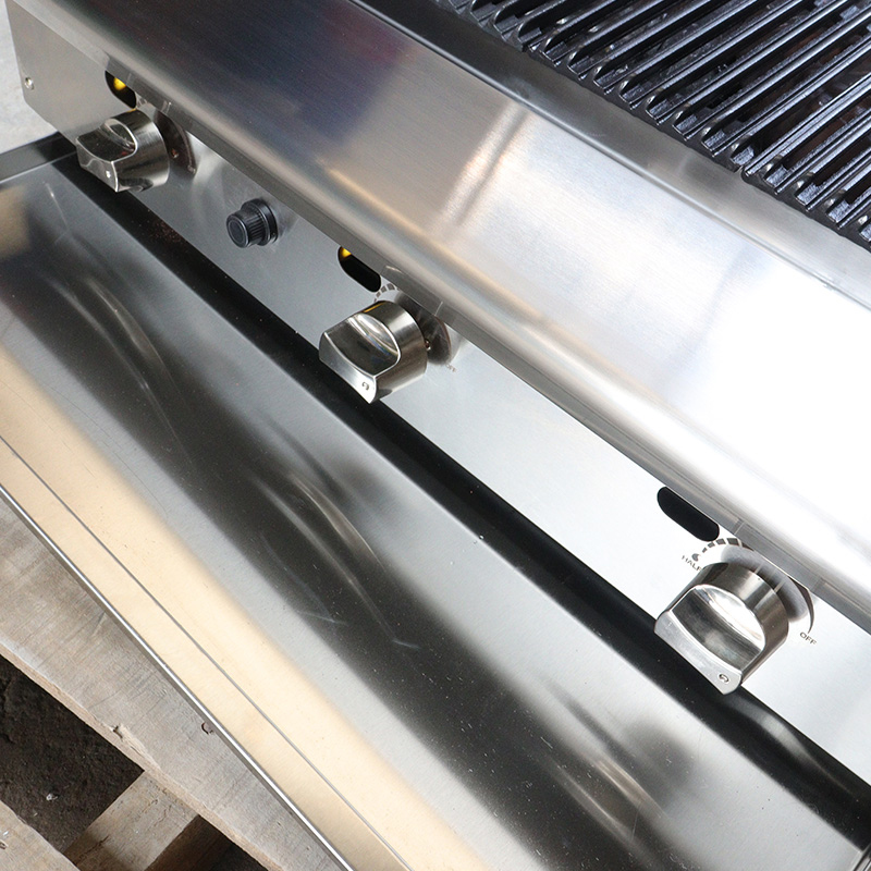 شواية الصخور البركانيّة بالغاز الطبيعي/غاز البترول المسال مع شعلات للمطبخ الداخلي والخارجي