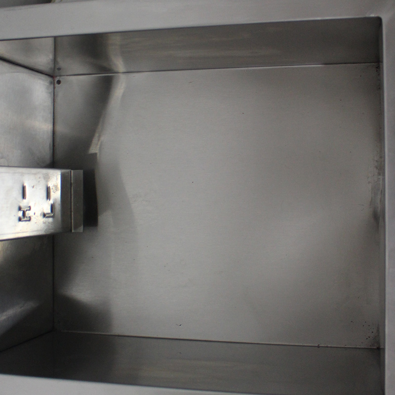 الفولاذ المقاوم للصدأ الغاز الطبيعي / غاز البترول المسال التجارية كونترتوب المقلاة العميقة مع صمام