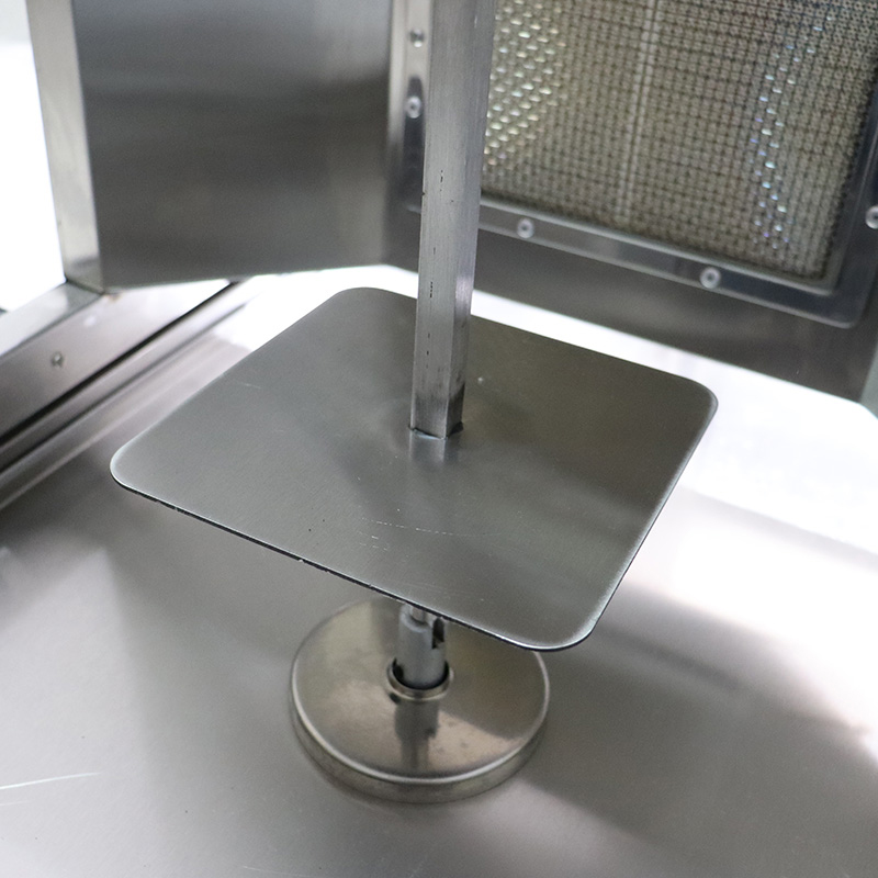 الفولاذ المقاوم للصدأ التجارية الغاز الطبيعي / غاز البترول المسال آلة المطبخ شواء الشاورما