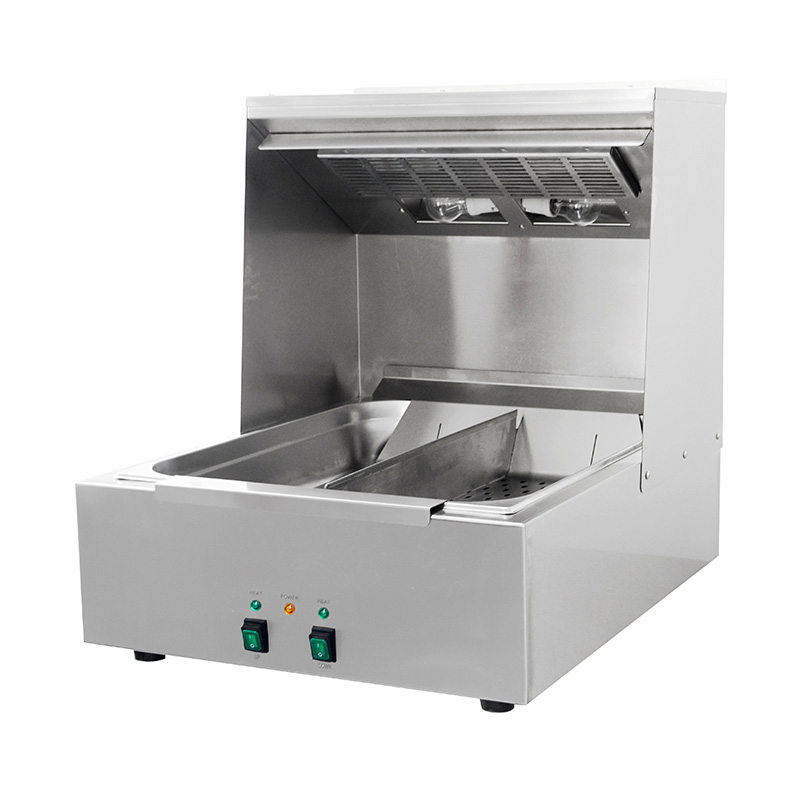 ماكينة مطبخ لتسخين البطاطس المقلية التجارية من الفولاذ المقاوم للصدأ