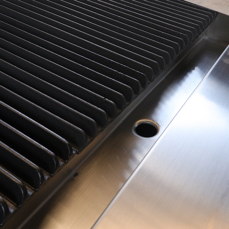 شواية الصخور البركانيّة بالغاز الطبيعي/غاز البترول المسال مع شعلات للمطبخ الداخلي والخارجي